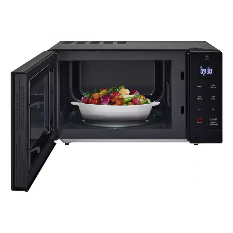 LG NeoChef MS3032JAS mikroviļņu krāsns Melna Solo mikroviļņu krāsns Novietojams uz galda 30 L 900 W