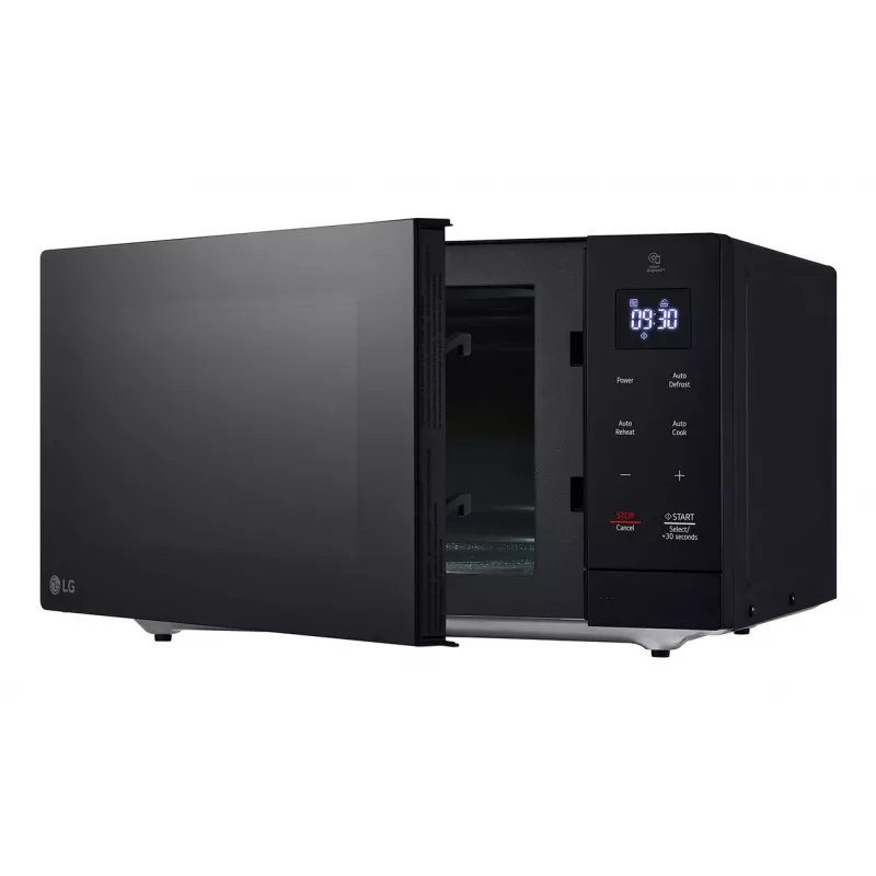 LG NeoChef MS3032JAS mikroviļņu krāsns Melna Solo mikroviļņu krāsns Novietojams uz galda 30 L 900 W