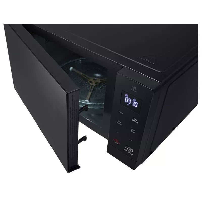 LG NeoChef MS3032JAS mikroviļņu krāsns Melna Solo mikroviļņu krāsns Novietojams uz galda 30 L 900 W