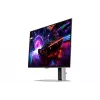 Samsung G81SF datora monitors 68,6 cm (27 colli) 3840 x 2160 4K Ultra HD OLED Sudrabs