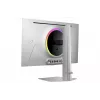 Samsung G81SF datora monitors 68,6 cm (27 colli) 3840 x 2160 4K Ultra HD OLED Sudrabs