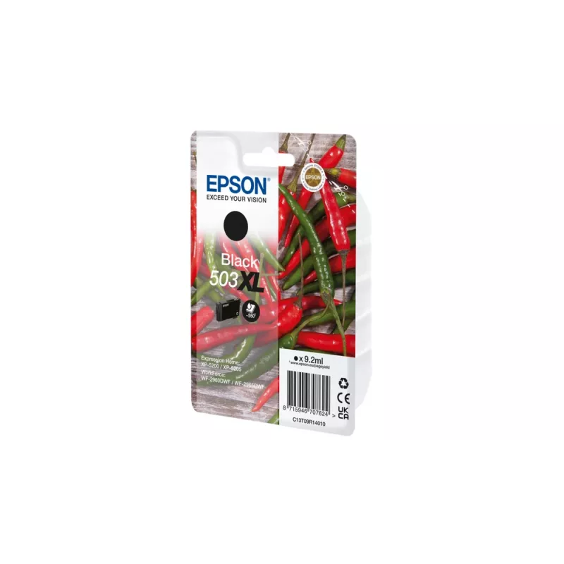Epson 503XL tintes kasetne 1 gab. Oriģināls Augsta (XL) ietilpība Melna