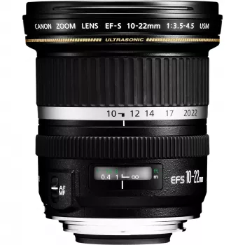 Super Wide Lens Canon EF-S 10-22mm f/3.5-4.5 USM 13/10 Elements