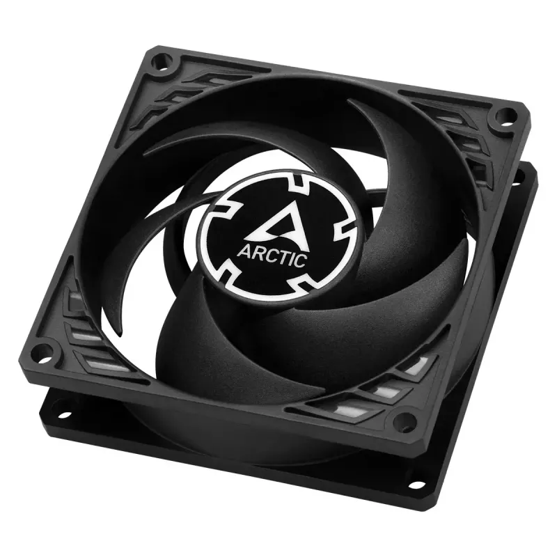 ARCTIC P8 PWM PST CO - Spiedienam optimizēts 80 mm ventilators ar PWM PST nepārtrauktai darbībai