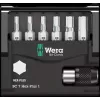 Wera Bit-Check 7 Hex-Plus 1 skrūvgriežu uzgaļu komplekts, 7 gab., H2-H6