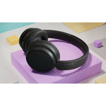 Philips 5000 sērijas TAH5209BK/00 austiņas/austiņas Bezvadu Galvas siksna Zvani/Mūzika Bluetooth Melna