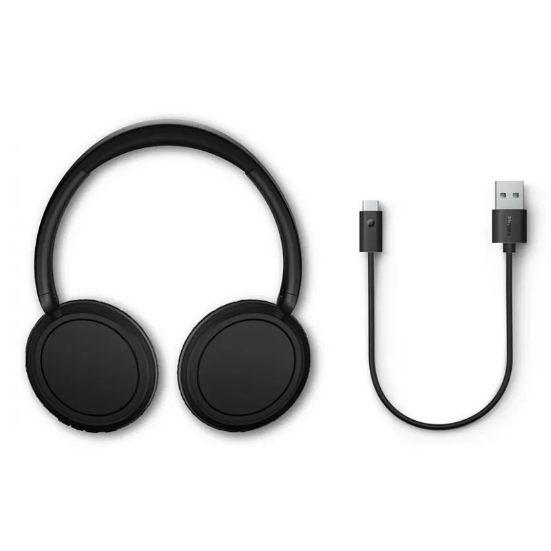Philips 5000 sērijas TAH5209BK/00 austiņas/austiņas Bezvadu Galvas siksna Zvani/Mūzika Bluetooth Melna