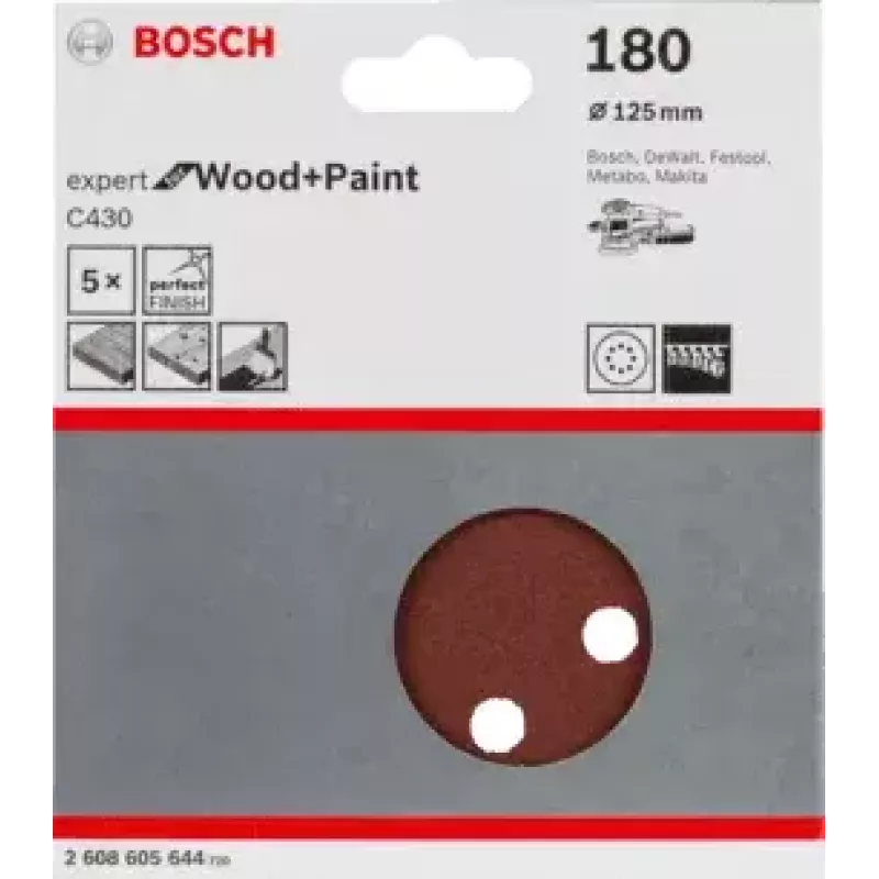 Slīpēšanas diski Bosch C430 Expert kokam un krāsai