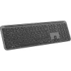 Logitech K950 Signature plāns tastatūra birojam RF bezvadu Bluetooth QWERTY dāņu somu ziemeļvalstu zviedru grafīta
