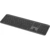 Logitech K950 Signature plāns tastatūra birojam RF bezvadu Bluetooth QWERTY dāņu somu ziemeļvalstu zviedru grafīta