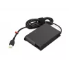 Strāvas adapteris Lenovo 4X21L38724 Iekštelpām Melns 100-240V 1,8 m Kabelis