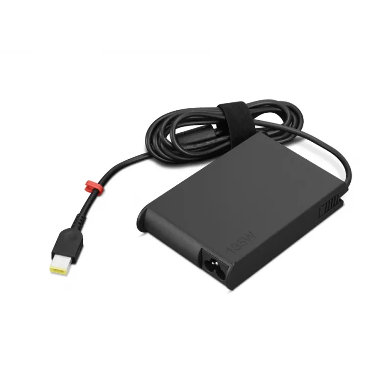 Strāvas adapteris Lenovo 4X21L38724 Iekštelpām Melns 100-240V 1,8 m Kabelis