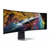 Samsung G95SC datora monitors 124,5 cm (49 colli) 5120 x 1440 pikseļi Dual QHD OLED Sudrabs