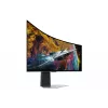 Samsung G95SC datora monitors 124,5 cm (49 colli) 5120 x 1440 pikseļi Dual QHD OLED Sudrabs