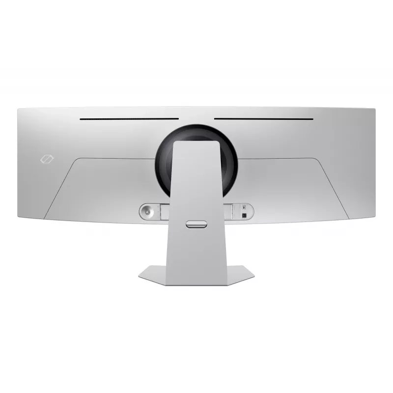 Samsung G95SC datora monitors 124,5 cm (49 colli) 5120 x 1440 pikseļi Dual QHD OLED Sudrabs