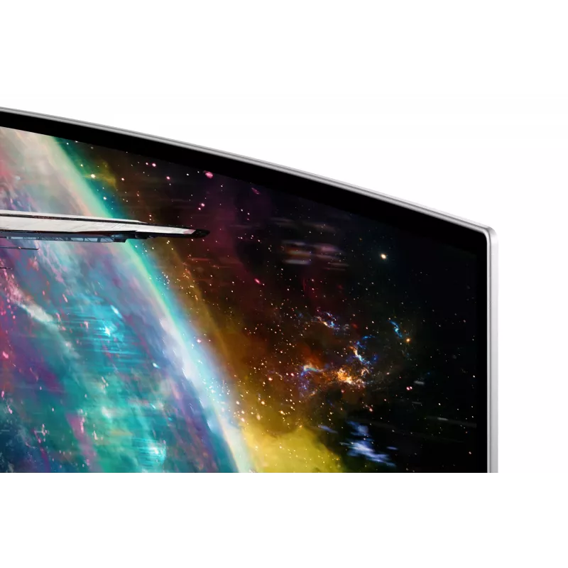 Samsung G95SC datora monitors 124,5 cm (49 colli) 5120 x 1440 pikseļi Dual QHD OLED Sudrabs