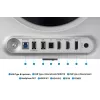 Samsung G61SD datora monitors 68,6 cm (27 colli) 2560 x 1440 pikseļi Quad HD OLED Sudrabs