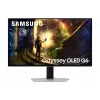 Samsung G61SD datora monitors 68,6 cm (27 colli) 2560 x 1440 pikseļi Quad HD OLED Sudrabs