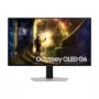 Samsung G61SD datora monitors 68,6 cm (27 colli) 2560 x 1440 pikseļi Quad HD OLED Sudrabs