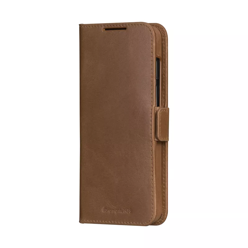 dbramante1928 Lynge mobilā tālruņa maciņš 17,3 cm (6,8 collu) atlokāms maciņš iedeguma krāsā