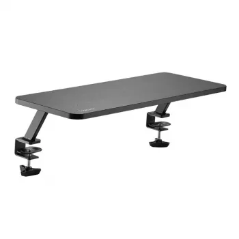 LogiLink Monitora stiprinājums BP0153 81,3 cm 32 collas Galds Melns Skava/Caurspīlējums