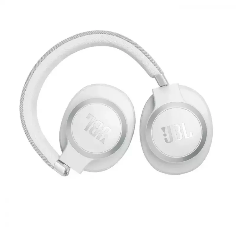 JBL Live 770NC Bezvadu austiņas, galvas saite, zvaniem/mūzikai, Bluetooth, balts