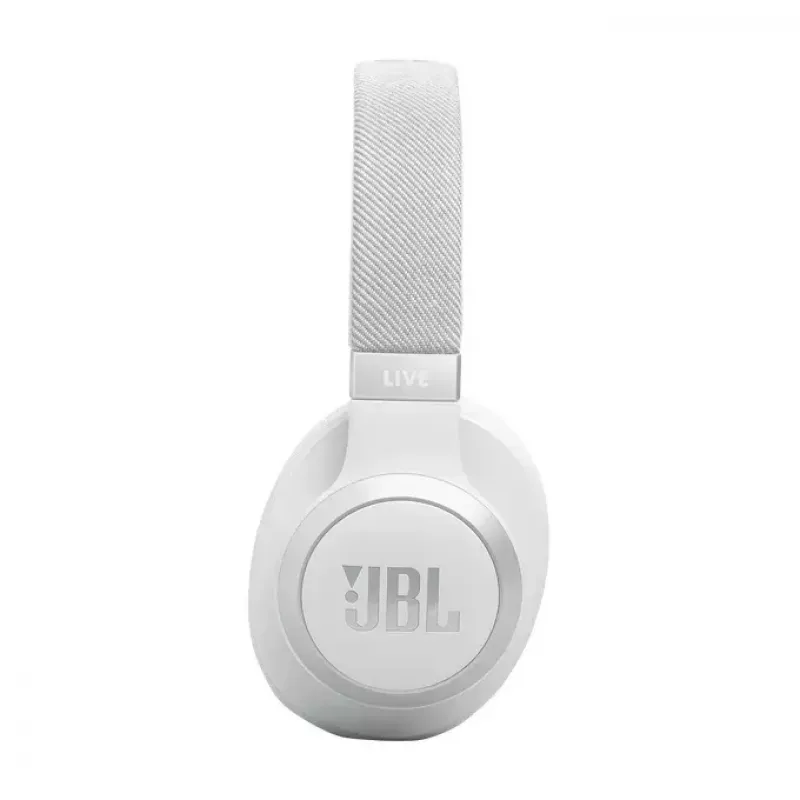 JBL Live 770NC Bezvadu austiņas, galvas saite, zvaniem/mūzikai, Bluetooth, balts