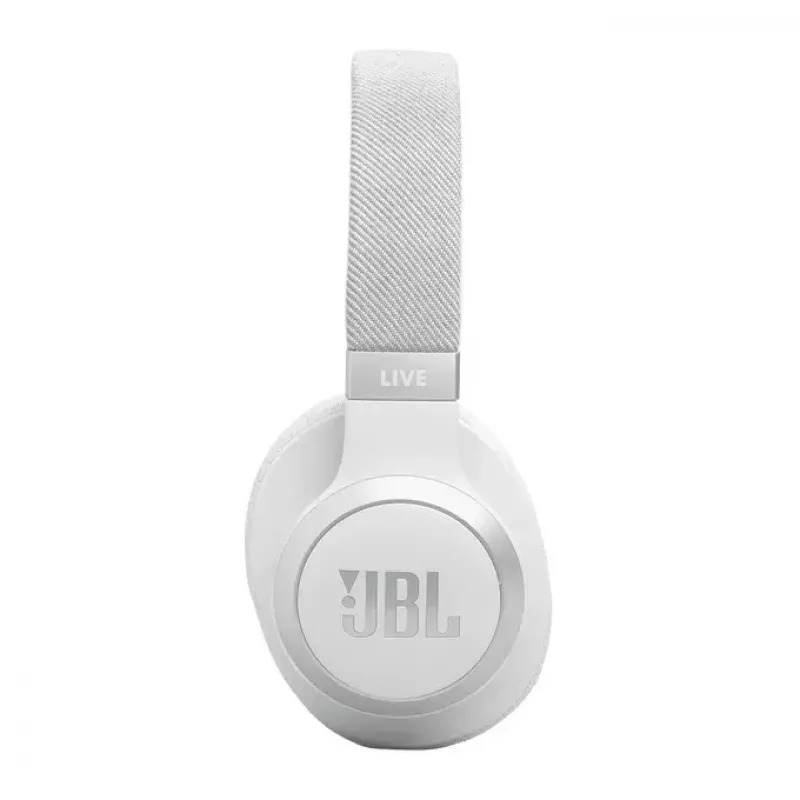 JBL Live 770NC Bezvadu austiņas, galvas saite, zvaniem/mūzikai, Bluetooth, balts