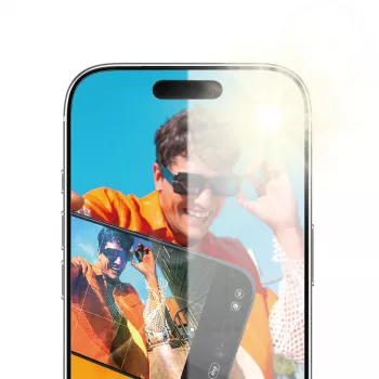 PanzerGlass Anti-Reflective Armor ekrāna aizsargs iPhone 17 Pro pret skrāpējumiem un triecieniem