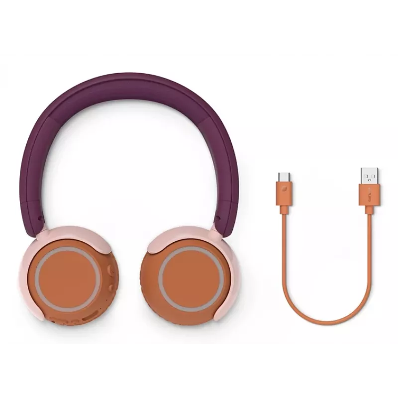 Austiņas Philips TAK4200MP/00 Bezvadu Bluetooth 20-20000 Hz Oranža Violeta Roza