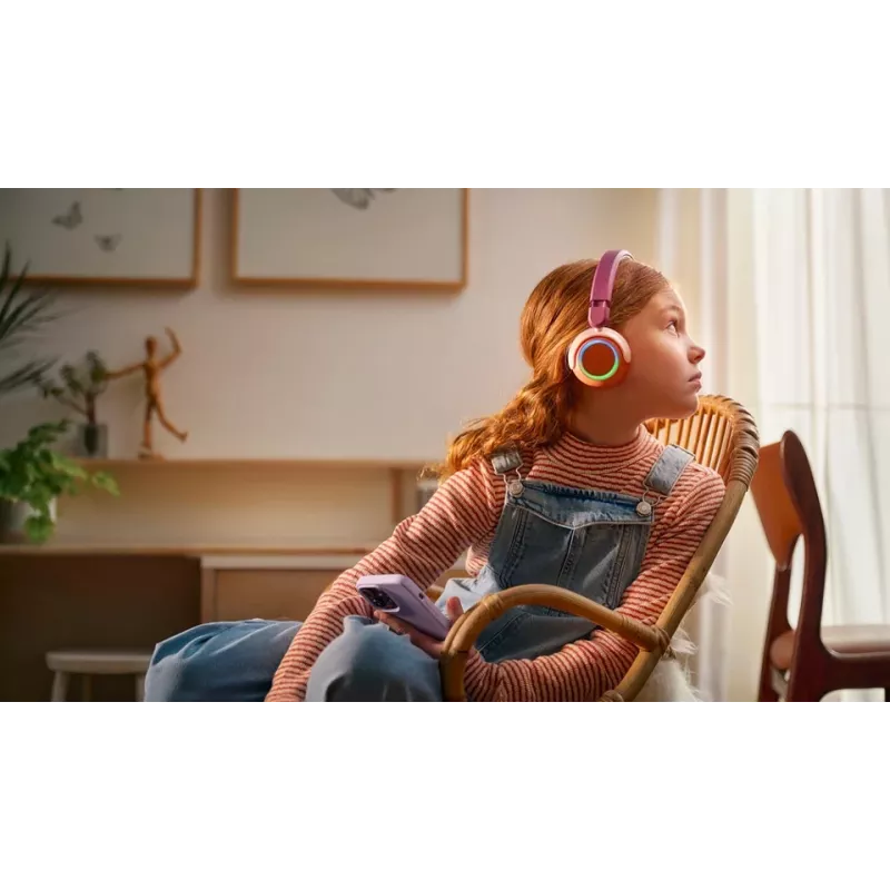 Austiņas Philips TAK4200MP/00 Bezvadu Bluetooth 20-20000 Hz Oranža Violeta Roza