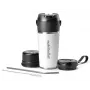 NutriBullet Flip 0,59 L pārnēsājams blenderis Melns, Balts