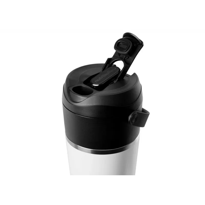 NutriBullet Flip 0,59 L pārnēsājams blenderis Melns, Balts