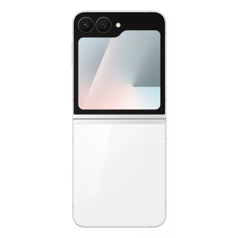 Samsung Galaxy Z Flip7 FE, 17 cm (6,7 collas), 2640 x 1080 pikseļi, 8 GB, 128 GB, 50 MP, Balts