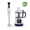 Tefal Yummy Gourmet HB55W4 0,8 L Vārāmais blenderis 600 W Balts