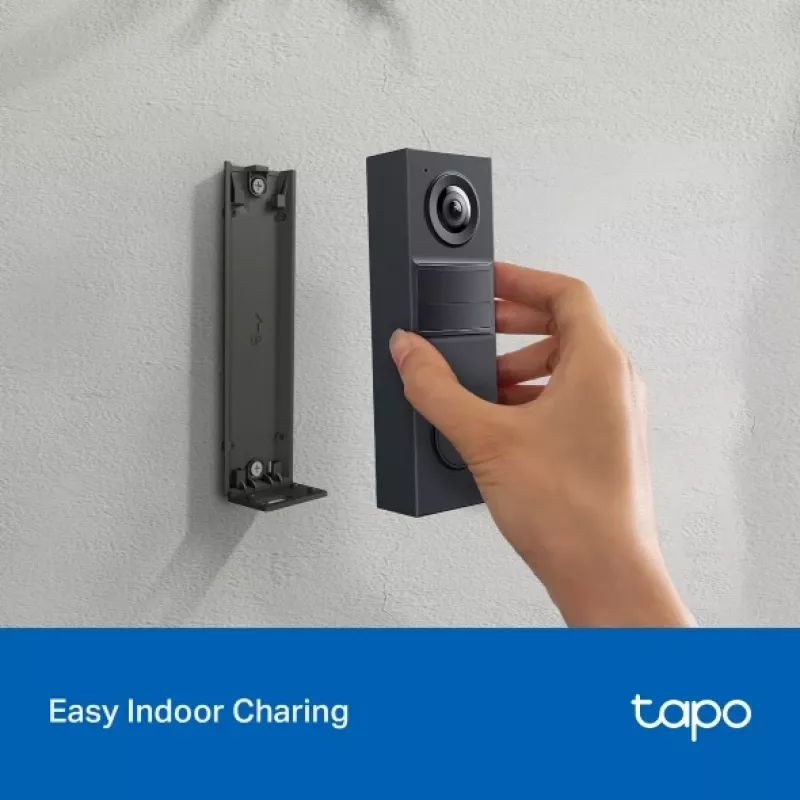 TP-Link Tapo D205 video intercom sistēma 3 MP Melna