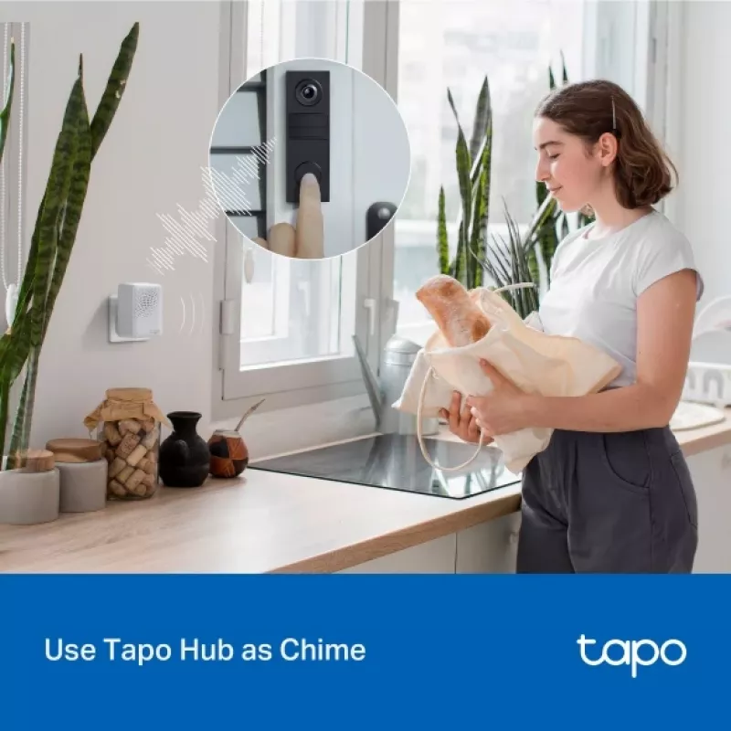 TP-Link Tapo D205 video intercom sistēma 3 MP Melna