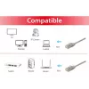 Equip Cat.6A F/FTP plānā pieslēguma vads, 7,5 m, smilškrāsas