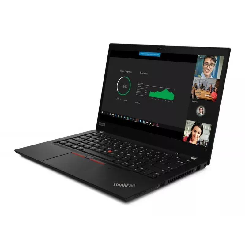 Piezīmjdators tecXL ThinkPad T14 Gen 2 (Intel) i5-1145G7, 14 collu FHD, 16 GB DDR4, 512 GB SSD, Wi‑Fi 6, Windows 11 Pro, Melns