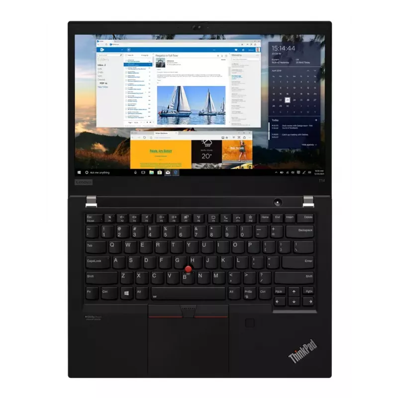 Piezīmjdators tecXL ThinkPad T14 Gen 2 (Intel) i5-1145G7, 14 collu FHD, 16 GB DDR4, 512 GB SSD, Wi‑Fi 6, Windows 11 Pro, Melns