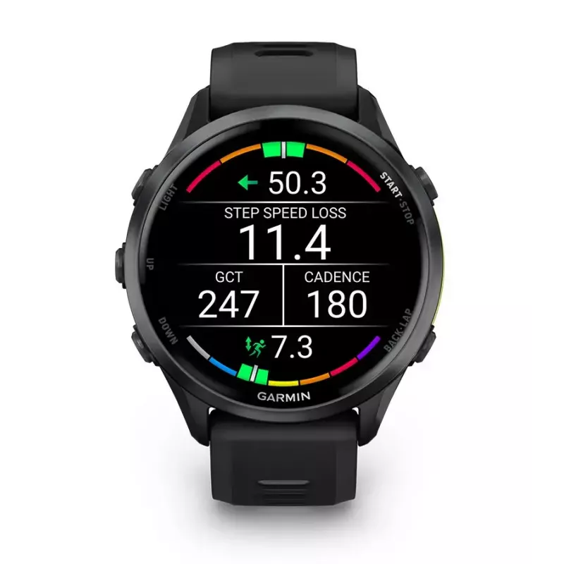 Sirdsdarbības monitors GARMIN HRM 600 krūšu siksna Bluetooth ANT+ regulējama 56–72 cm, melna