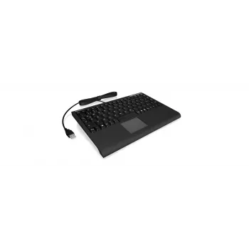 KeySonic ACK-540U+ (UK) tastatūra birojam USB QWERTY UK angļu valoda melna