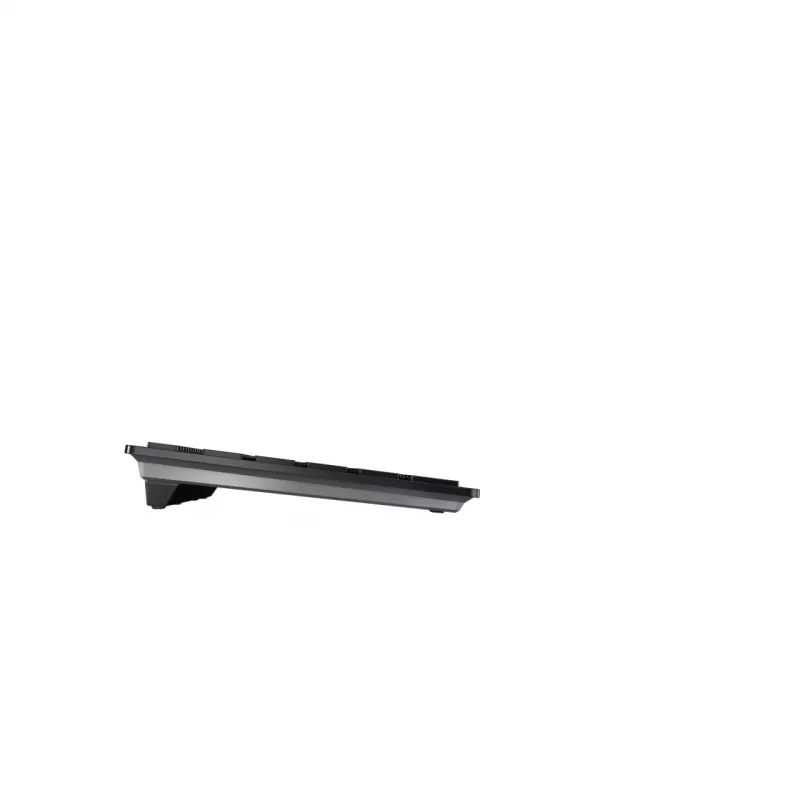 CHERRY KW 9100 plāns tastatūra Universāla RF bezvadu + Bluetooth AZERTY franču melna