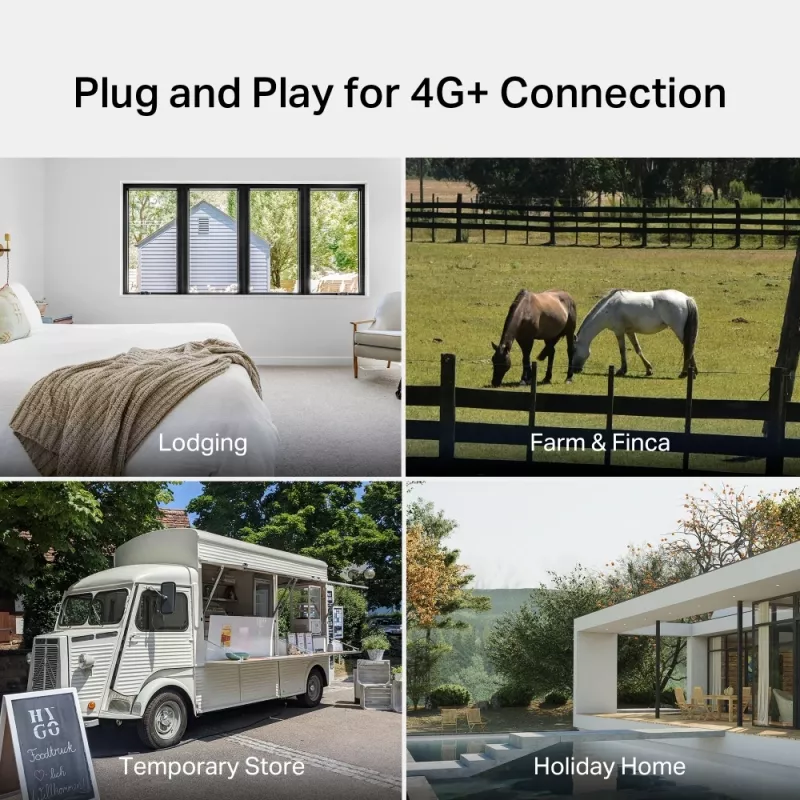 TP-Link Archer 4G+ Cat6 AC1200 bezvadu divjoslu gigabitu maršrutētājs