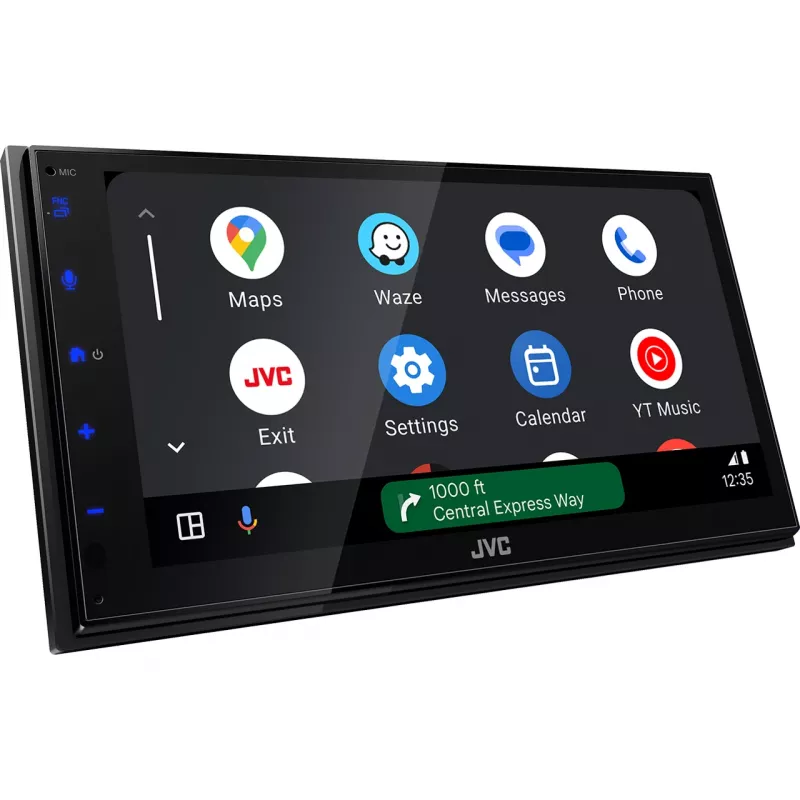 JVC KW-M695DBW automašīnas multivides uztvērējs Melns Wi-Fi 200 W Bluetooth