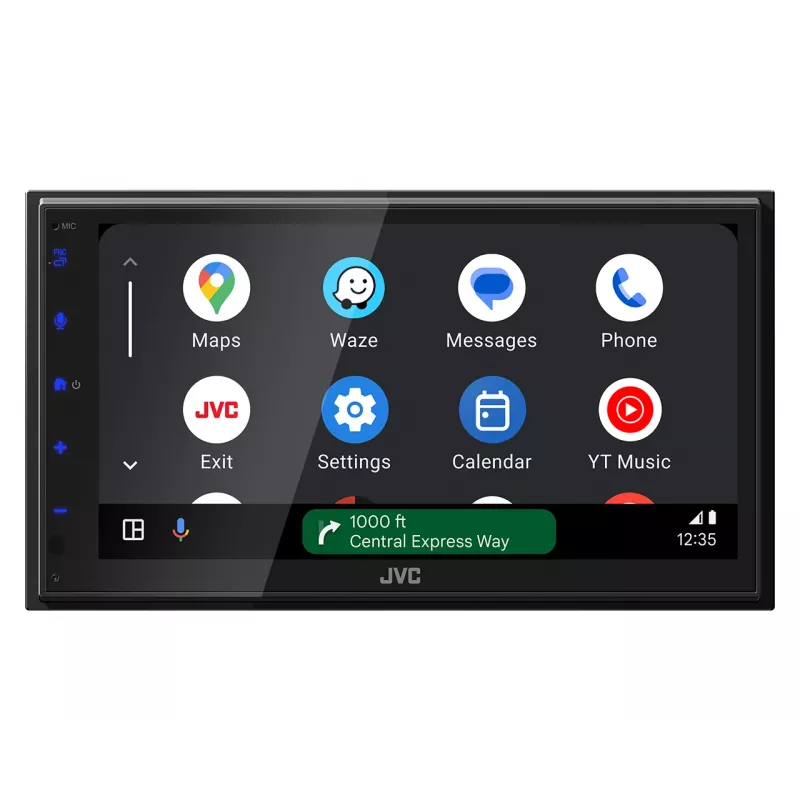 JVC KW-M695DBW automašīnas multivides uztvērējs Melns Wi-Fi 200 W Bluetooth