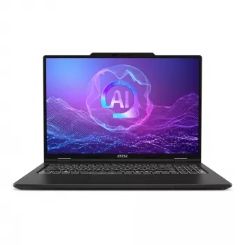 Portatīvais dators MSI VenturePro A16 AI+ A3HWEG-003DE — AMD Ryzen AI 7 350, 16 collu 2K (2048×1280), 16 GB DDR5, 1 TB SSD, NVIDIA GeForce RTX 5050, Windows 11 Home, Pelēks