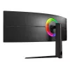 LC-Power LC-M49QCK 49 collu Dual QHD (5120×1440) izliekts VA LCD monitors, 3 ms, 32:9, VESA, augstuma regulēšana, melns
