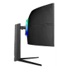 LC-Power LC-M49QCK 49 collu Dual QHD (5120×1440) izliekts VA LCD monitors, 3 ms, 32:9, VESA, augstuma regulēšana, melns