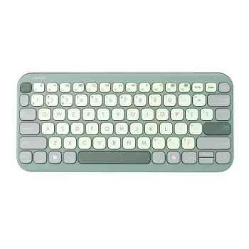 ASUS KW100 /GN/GE/81 tastatūra Mājas Bluetooth QWERTZ Vācu Zaļa, Gaiši zaļa